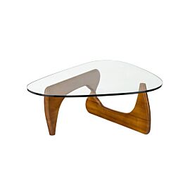 Simple Tea Teable With Glass Surface