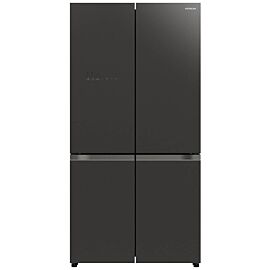 HITACHI FRENCH BOTTOM FREEZER 710L GLASS BLACK