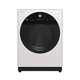 HITACHI Front Load 12kg Washer & 8kg Dryer Inverter White