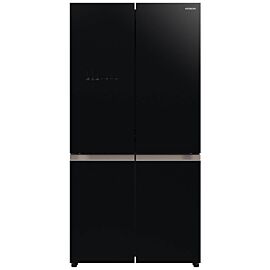 HITACHI SIDE BY SIDE 720L GLASS BLACK