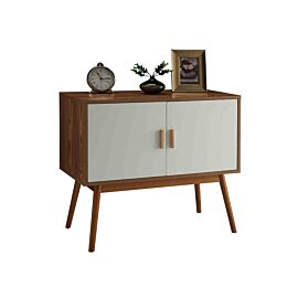 Simple Short TV Board Combine Book Shelf