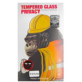 Gorilla tempered glass privacy for iPhone 14 pro max
